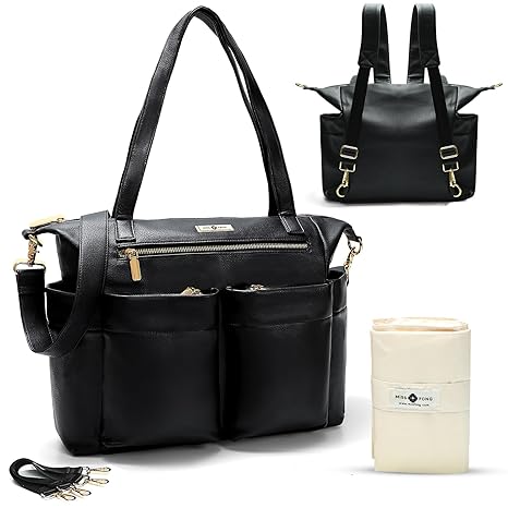 Diaper Bag Tote Leather Diaper Bag Backpack Large Tote Bag,Baby Diaper Bag