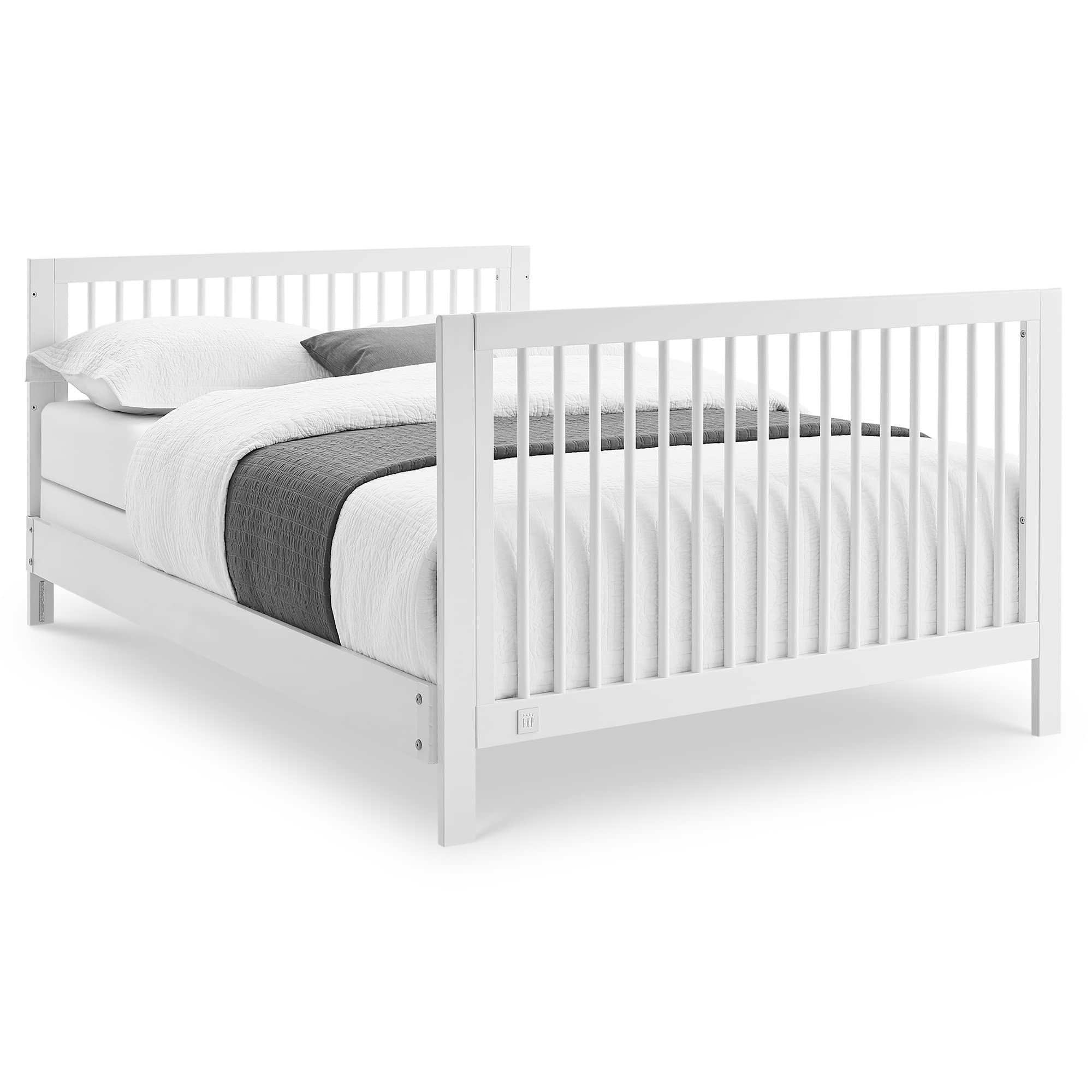 6-in-1 Convertible Crib - Greenguard Gold Certified, Bianca White