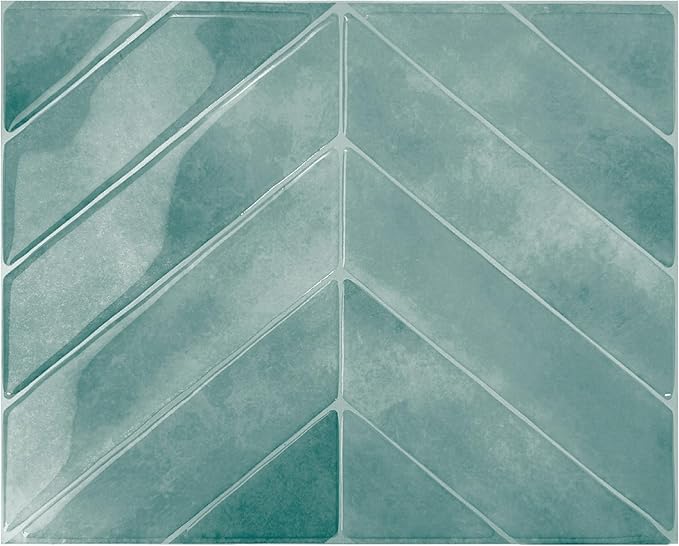 Peel and Stick Backsplash - 5 Sheets of 11.56" x 8.38" - 3D Adhesive Peel and Stick