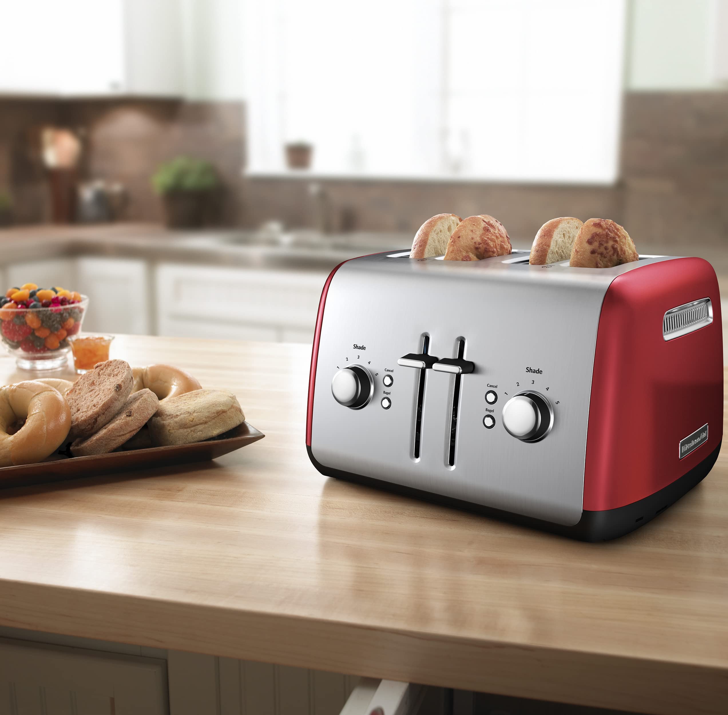 Toaster with Manual High-Lift Lever - KMT4115