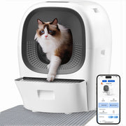 80L Auto Refill Self-Cleaning Litter Box AI Self-Refilling Robot Automatic