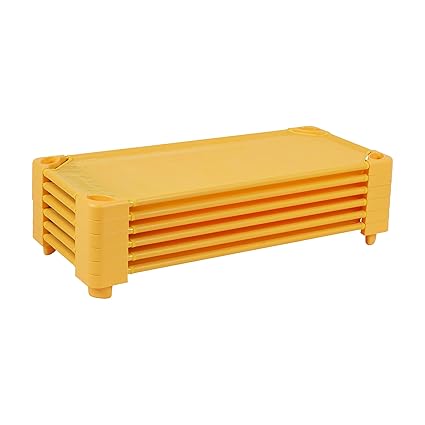 Stackable Kiddie Cot, Ready-to-Assemble, Standard Size, Classroom Furniture