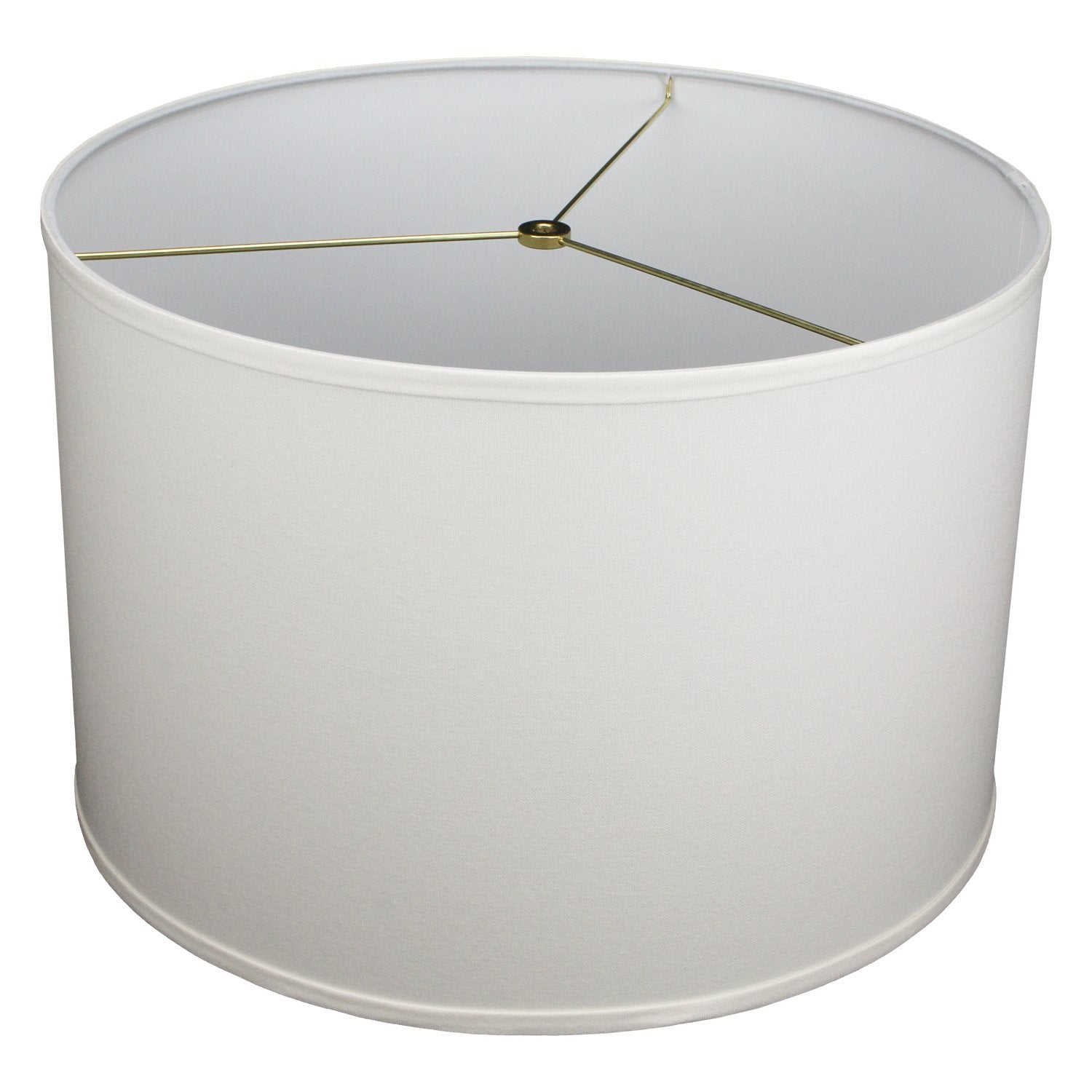18" Top Diameter x 18" Bottom Diameter 12" Height Cylinder Drum Lampshade USA Made