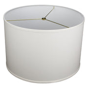 18" Top Diameter x 18" Bottom Diameter 12" Height Cylinder Drum Lampshade USA Made