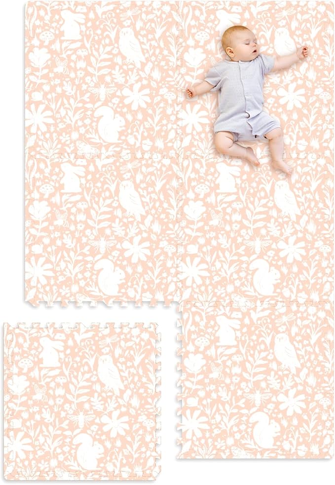 Extra Large Baby Play Mat - 4FT x 6FT Non-Toxic Foam Puzzle Floor Mat for Kids & Toddlers