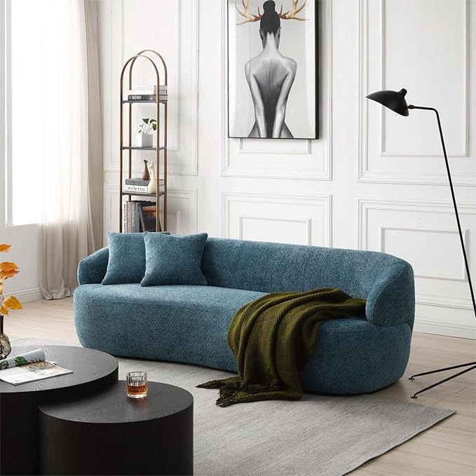 102.36" Curved Sectional Sofa Modern Couch,living room