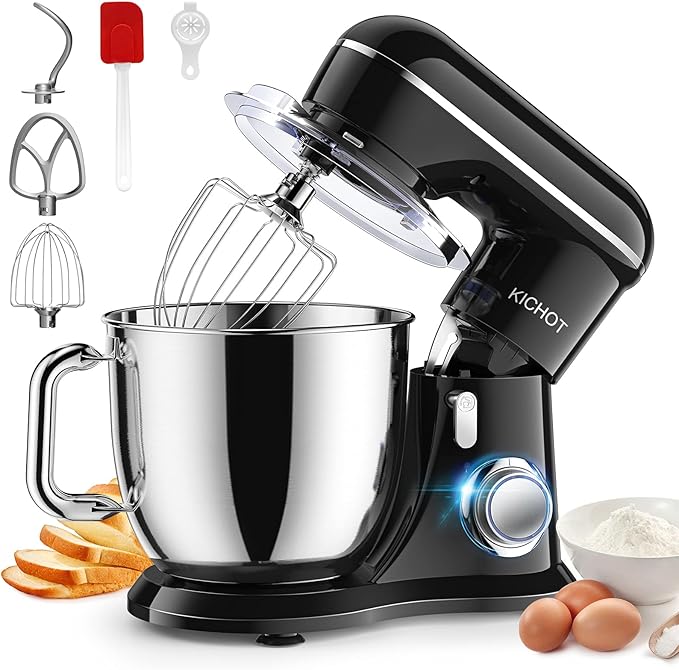 Stand Mixer, KICHOT 10+P Speed 4.8 Qt. Household Stand Mixers