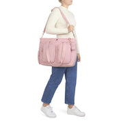 Weekender Tote Diaper Bag, Bridal Rose