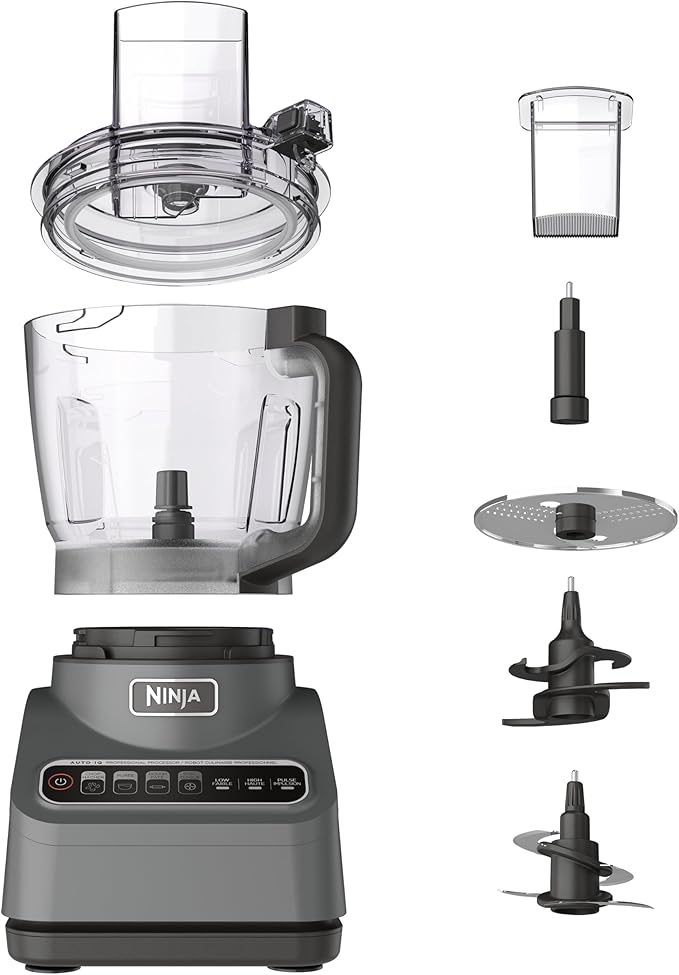 Food Processor, Professional Plus, 1000 Peak Watts, 4 Functions for Chopping