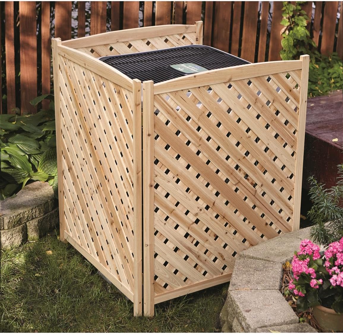 Air Conditioner Fence Screen, AC Covers for Outside to Hide Air Conditioner & for Outdoor