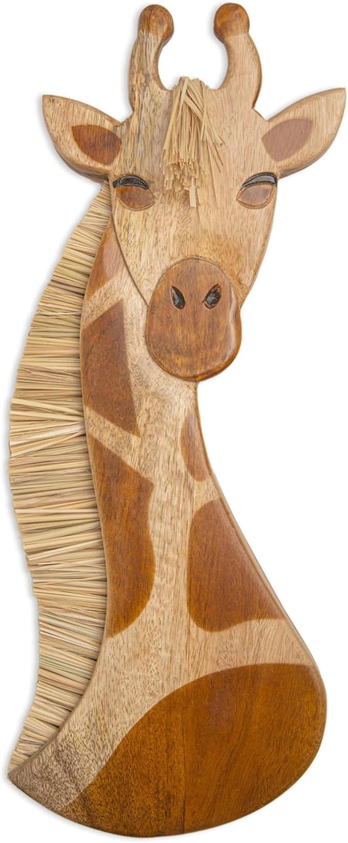 Handmade Wood Animal Safari Wall Art for Nursery Decor, Boho Jungle Theme