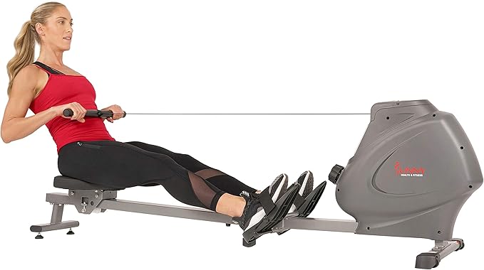 Smart Compact Magnetic Rowing Machine with Exclusive SunnyFit