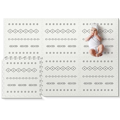 Baby Foam Play Mat, PIGLOG 72x48 Crawling Mat, Floor Mats for Kids for Baby