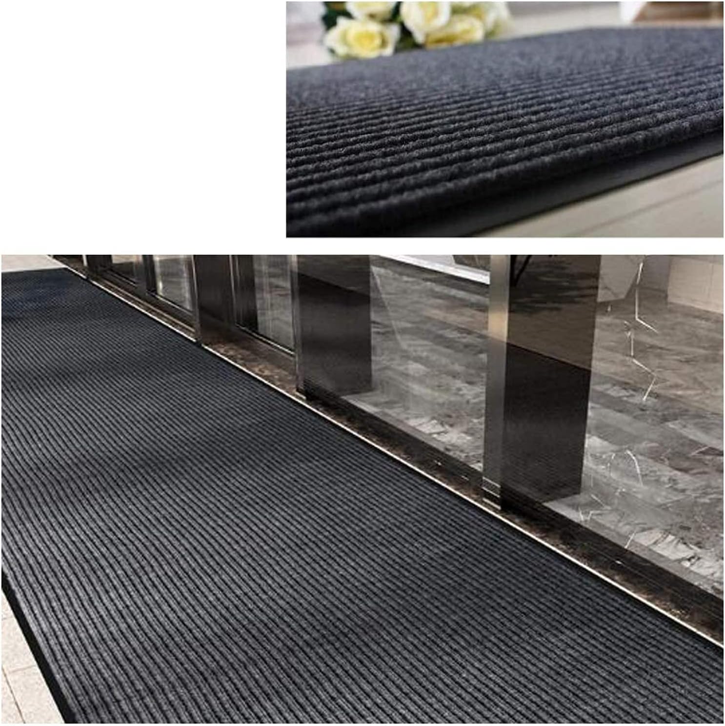 Brush Step Large Front Door Mat 3'x10' Outdoor Indoor Commerical Entrance Mat Doormat