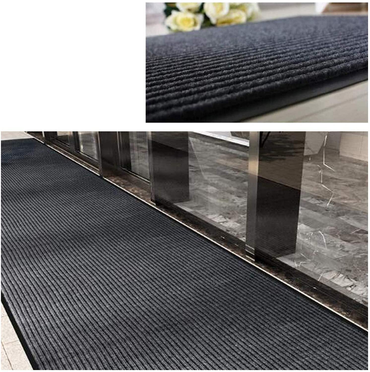 Brush Step Large Front Door Mat 3'x10' Outdoor Indoor Commerical Entrance Mat Doormat