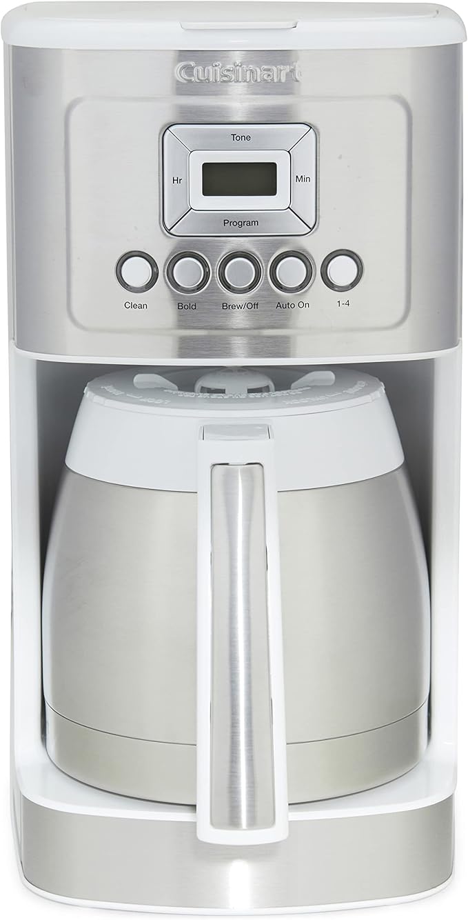 12-Cup Coffee Maker with Thermal Coffee Carafe, Stainless Steel