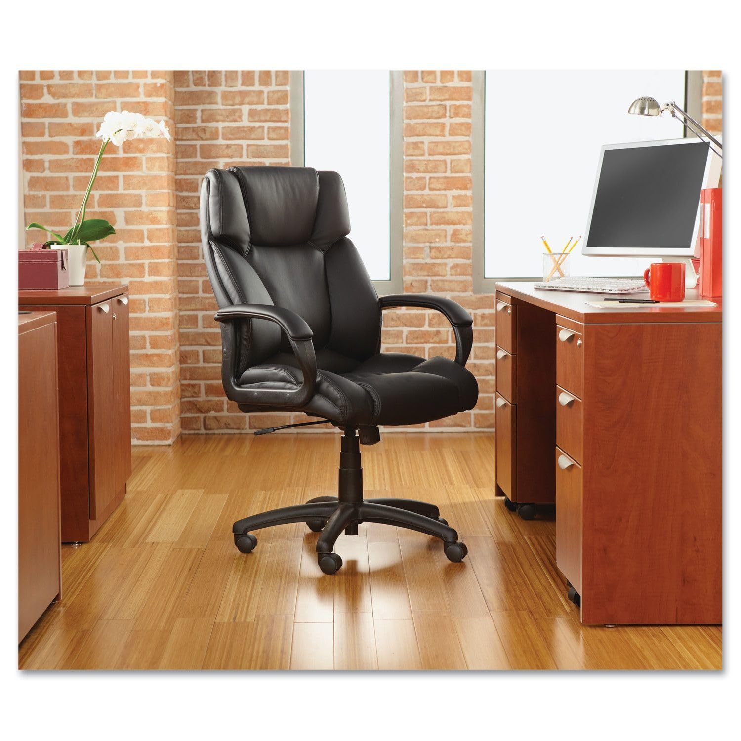 Fraze Series 17.71 in. to 21.65 in. Seat Height Executive High-Back,Office Chairs