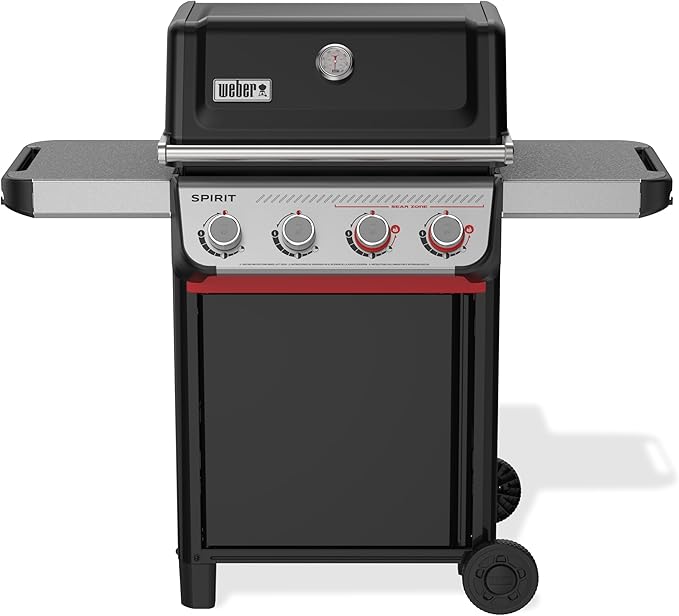 SPIRIT 4-Burner Grill E-425 Liquid Propane Black