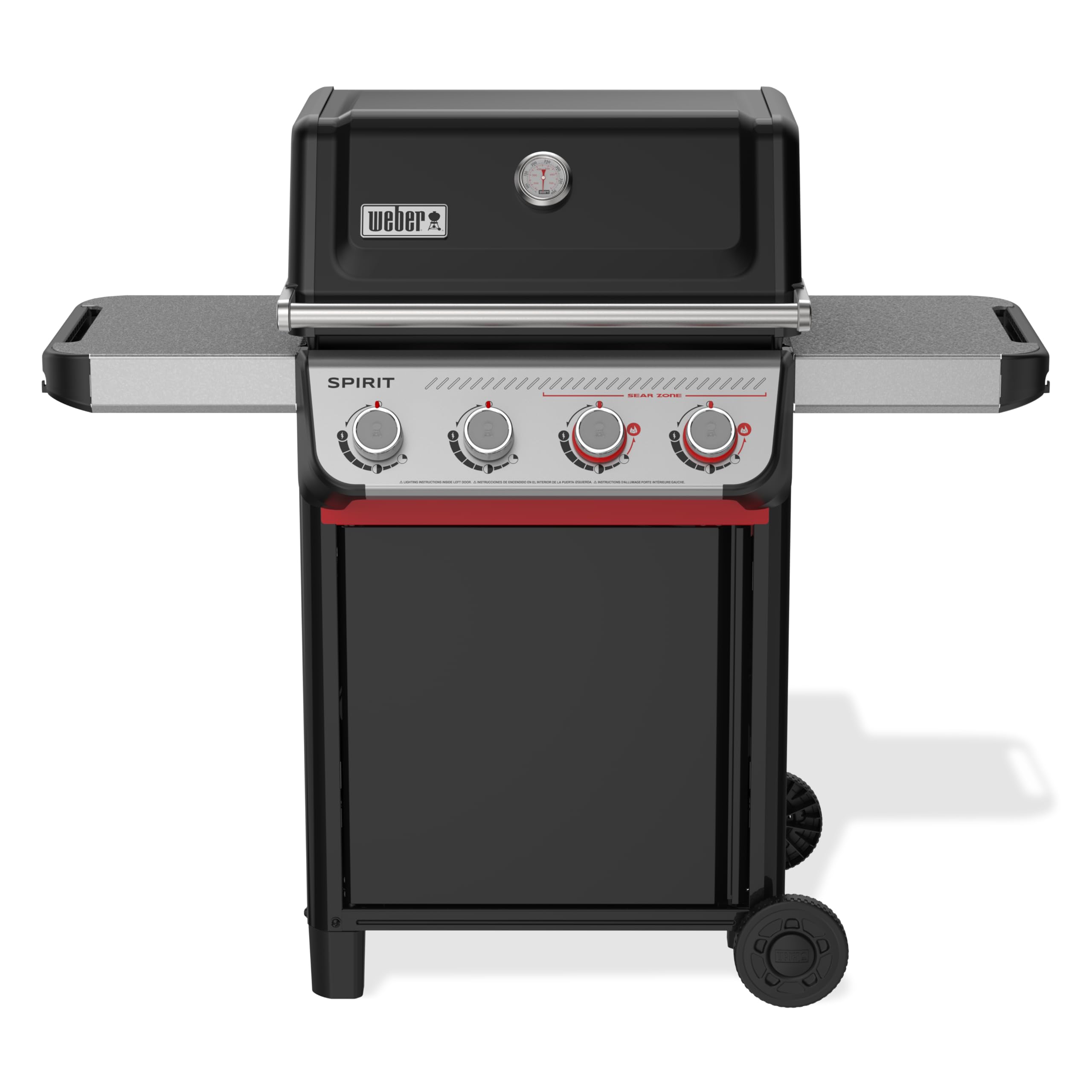 SPIRIT 4-Burner Grill E-425 Liquid Propane Black