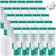 2500 Pcs Cotton Rounds Bulk Exfoliating Rounds Cotton Rounds for Face Makeup