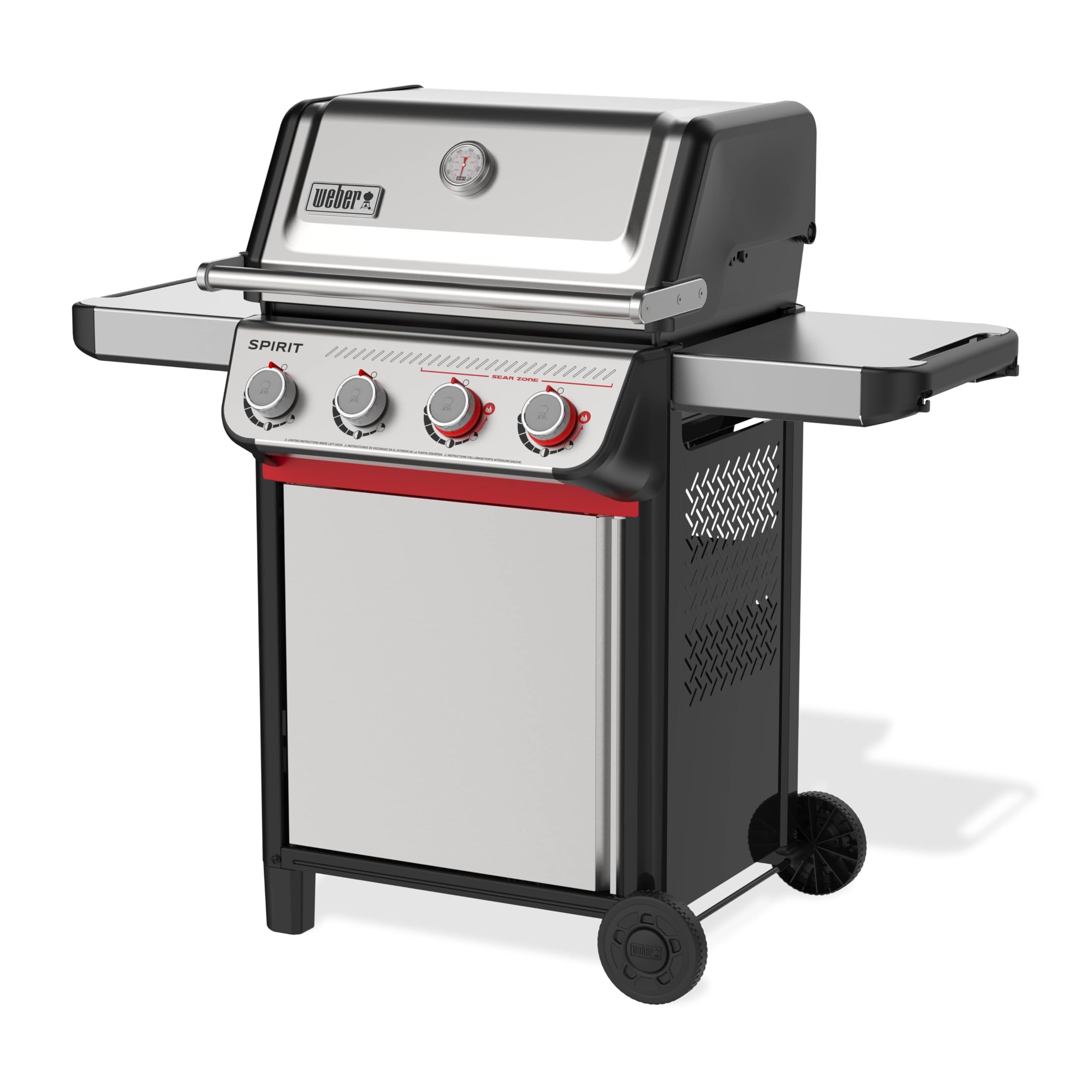SPIRIT 4-Burner Grill S-425 Liquid Propane Stainless Steel