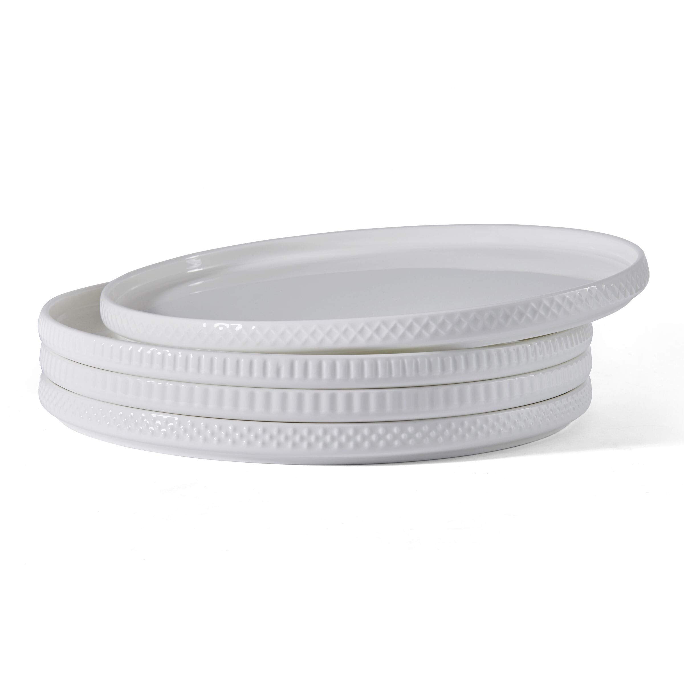 Camila Bone China Lightweight Chip Resistant 16-Piece Dinnerware Set