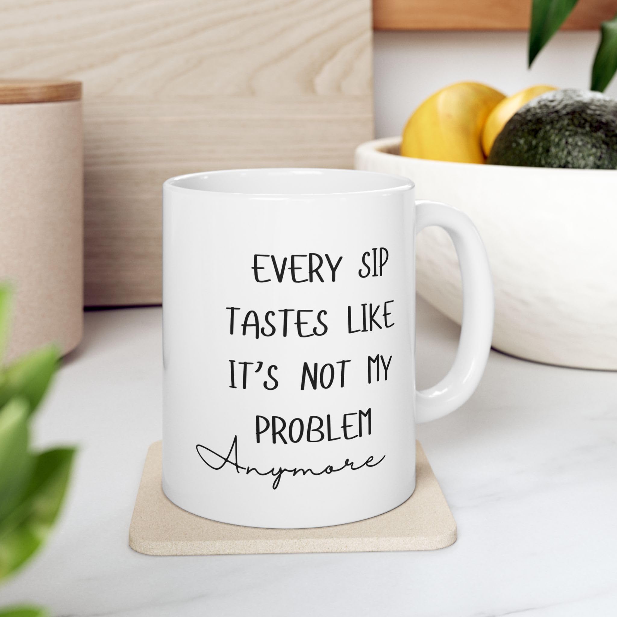 Retired Coffee Mug – Floral Retirement Gift for Women & Men