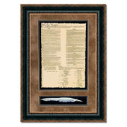 United States of America Constitution With Quill | Custom Framed Historic Documents