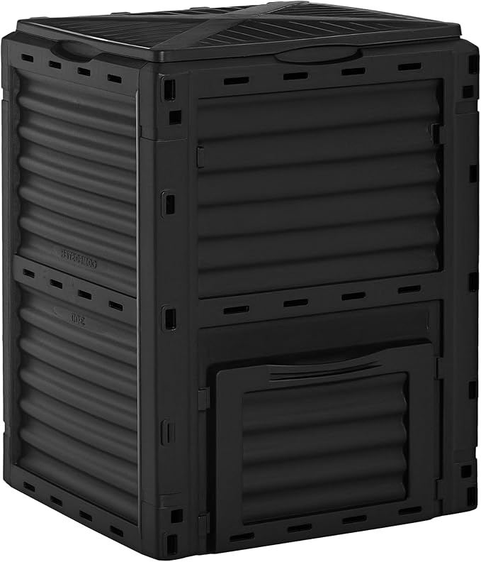 Garden Compost Bin 80 Gallon Outdoor Large Capacity Composter Fast Create Fertile