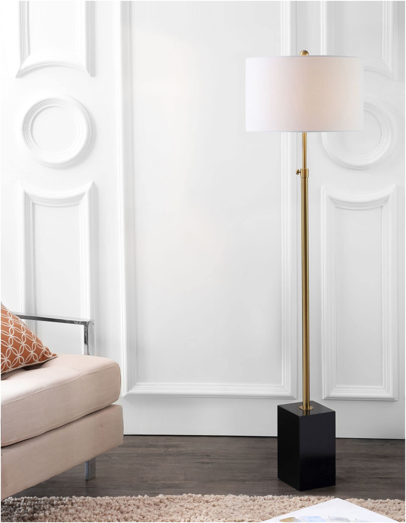 JYL6007A Lafayette 65" Adjustable Height LED Floor Lamp Modern,Minimalist