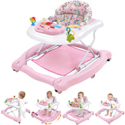 Foldable Baby 5-in-1 Activity Walker - Rocker, Activity Center, Bouncer, Seat Walker