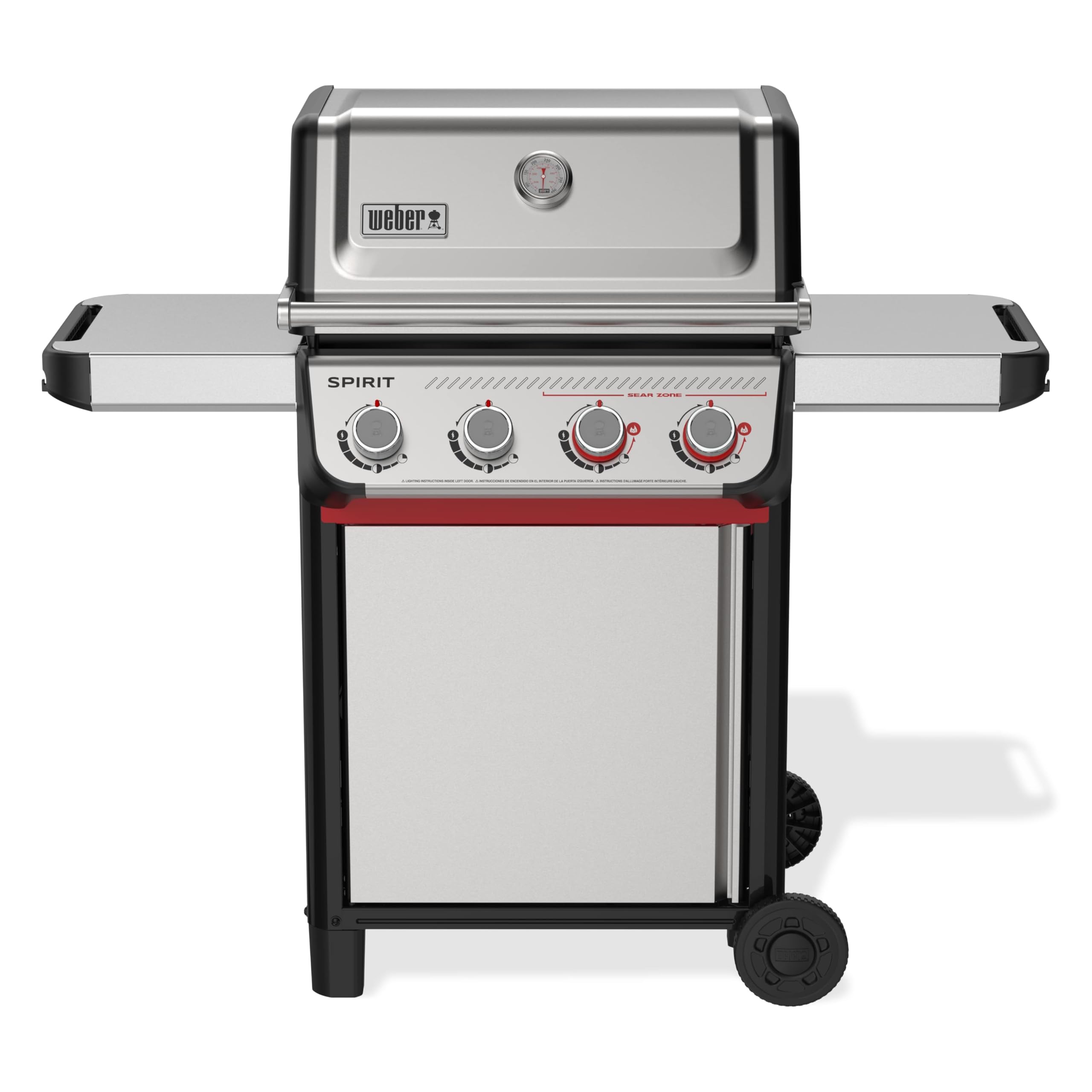 SPIRIT 4-Burner Grill S-425 Liquid Propane Stainless Steel