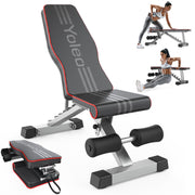 Adjustable Weight Bench for Full Body Workout; Foldable Bench Press Bench of Home