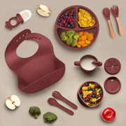 Baby Feeding Set - BPA-Free, Baby Led Weaning Supplies, Toddler plates and bowls