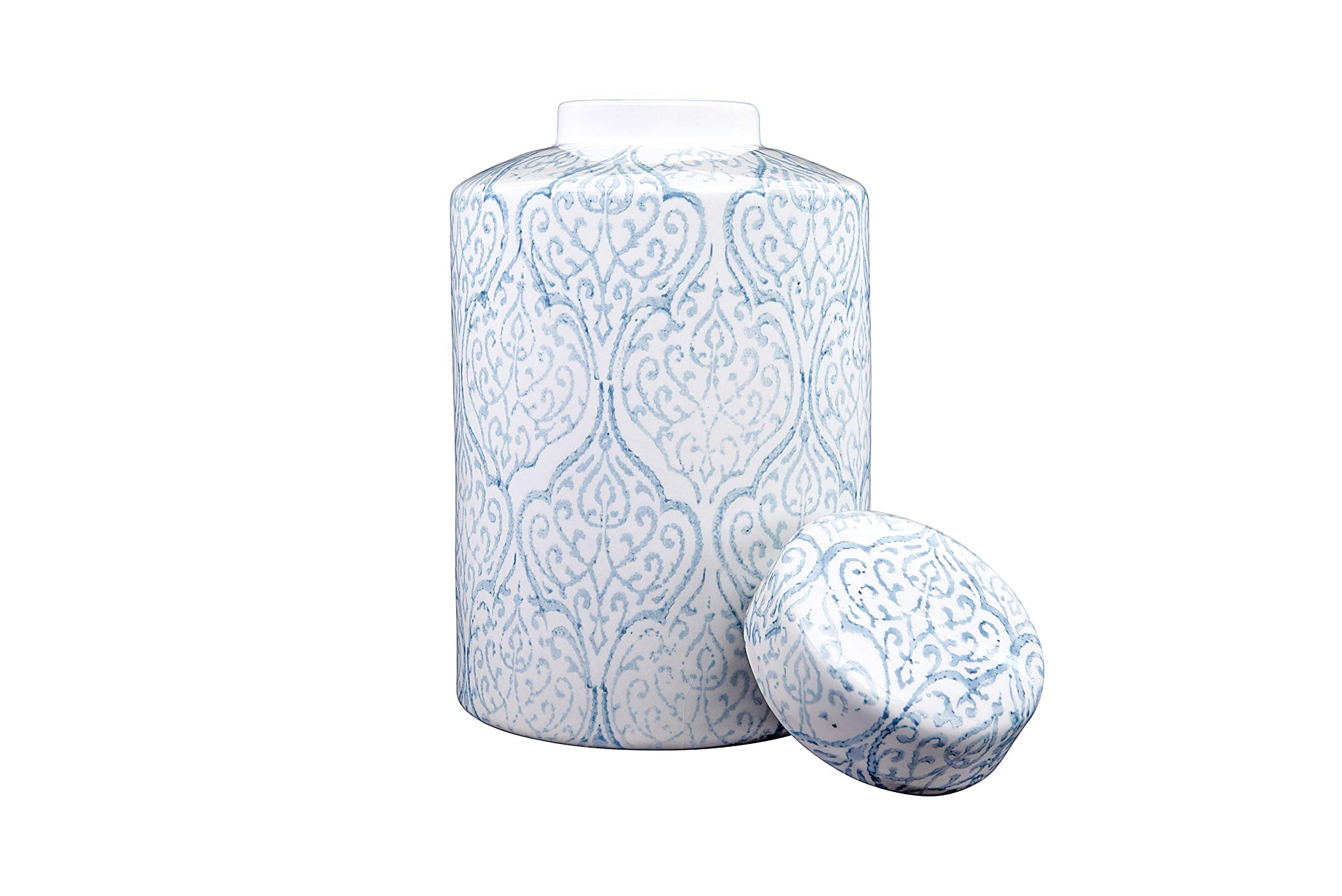 Decorative Ginger Jar with Lid