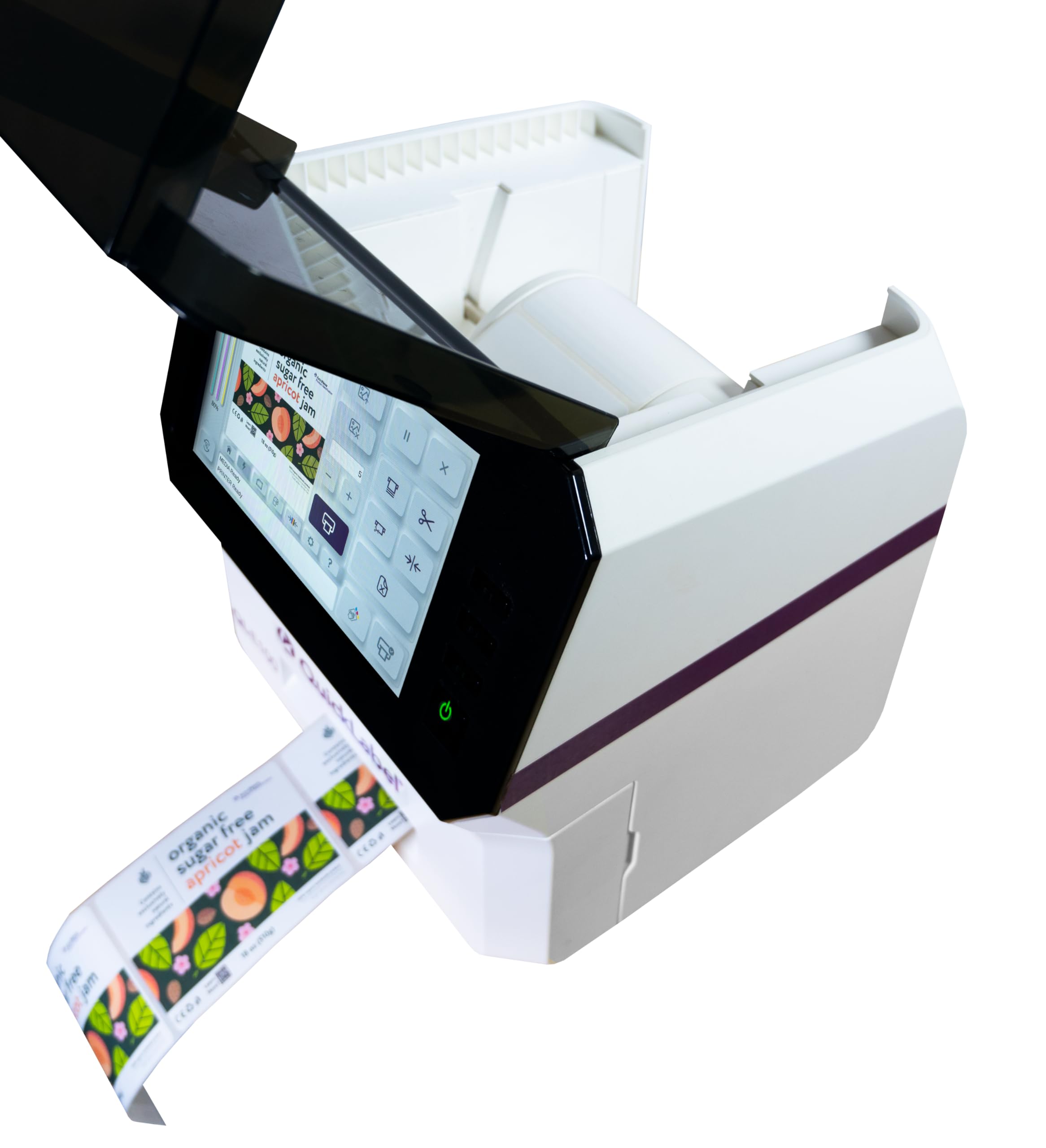 Label Printer, Built-in Touchscreen and Auto-Cutter. Free Design Software
