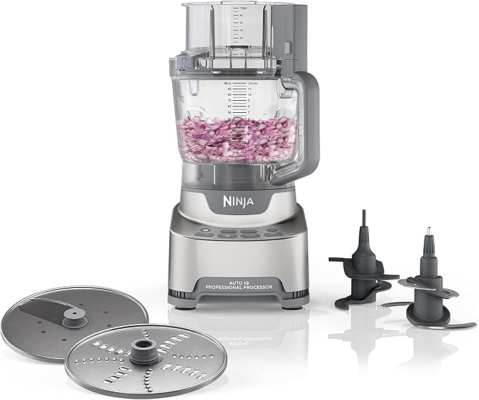 Food Processor, Professional Plus, 1000 Peak Watts, 4 Functions for Chopping