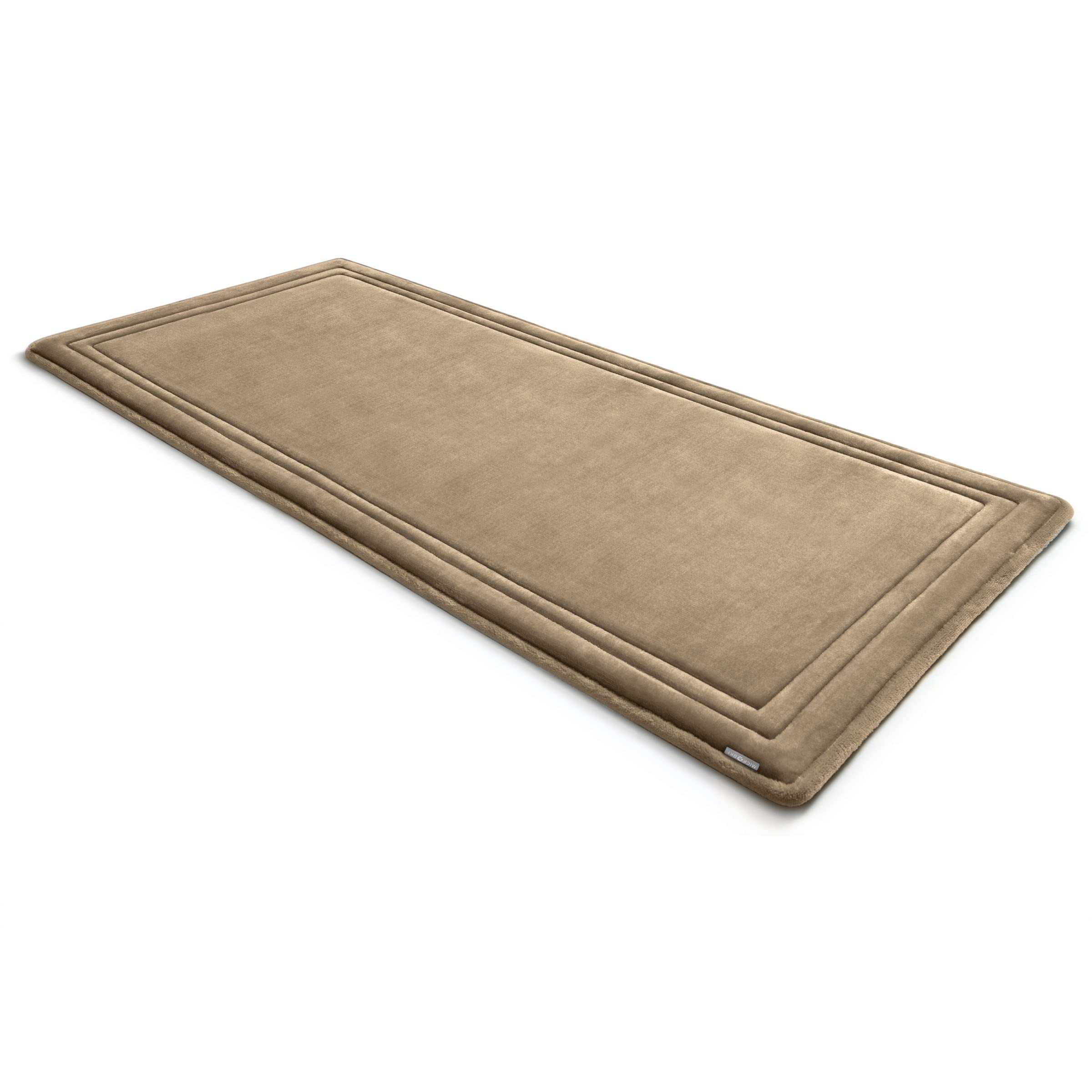 Luxurious Memory Foam Bath Mat, Charcoal-Infused Absorbent Bath Mat