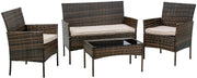 Outdoor Indoor Use Rattan Chairs Wicker Patio Furniture Sets