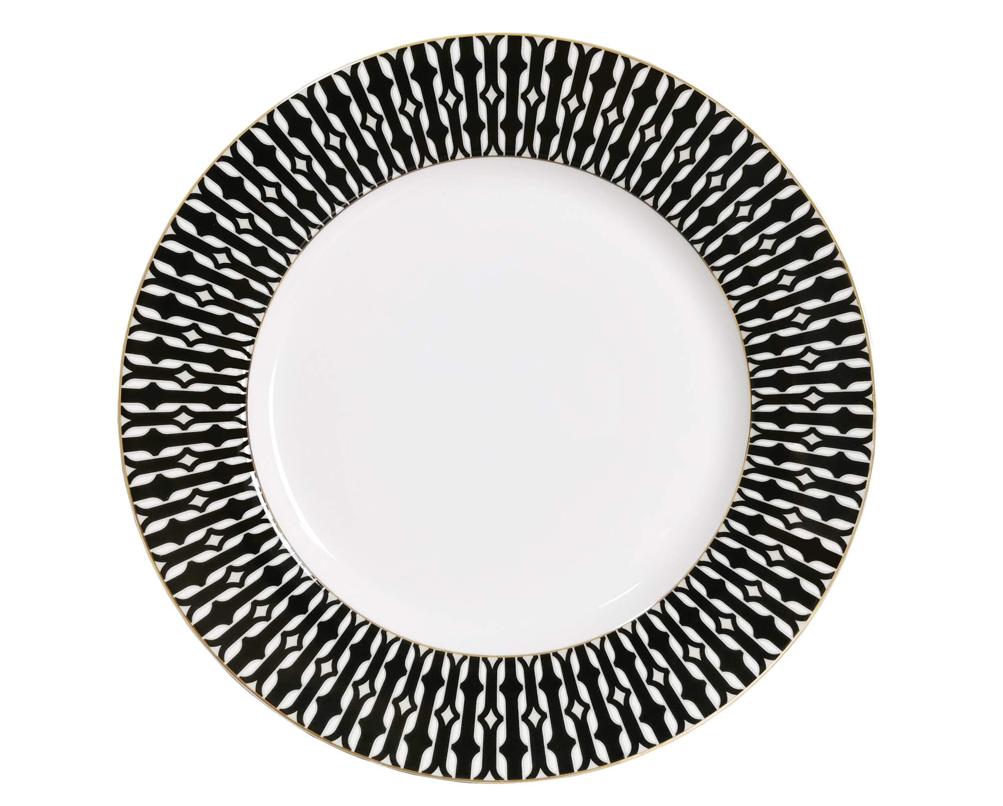Fiesta-57 Dinnerware Set for Entertaining, One Size, Black