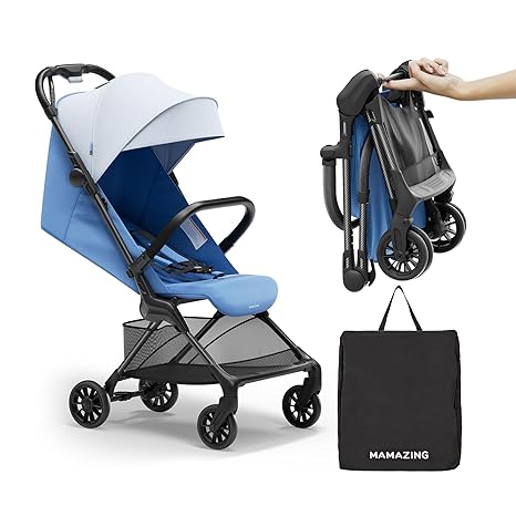 Strollers for Airplane, Ultra-Compact Travel Stroller, Light & Strong Portable