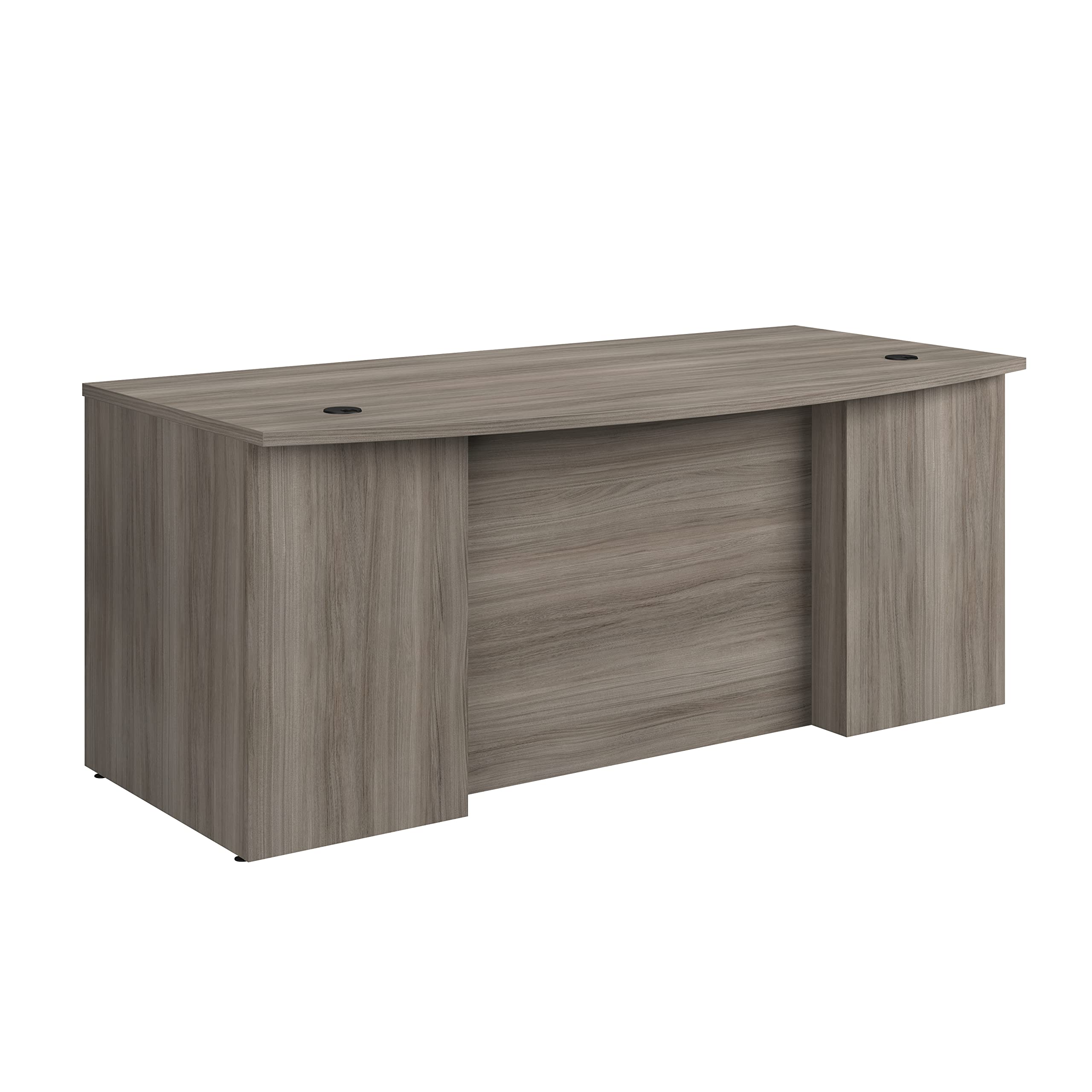 Affirm 72'' Bowfront Executive Desk, L: 71.10'' x W: 35.43'' x H: 29.29''