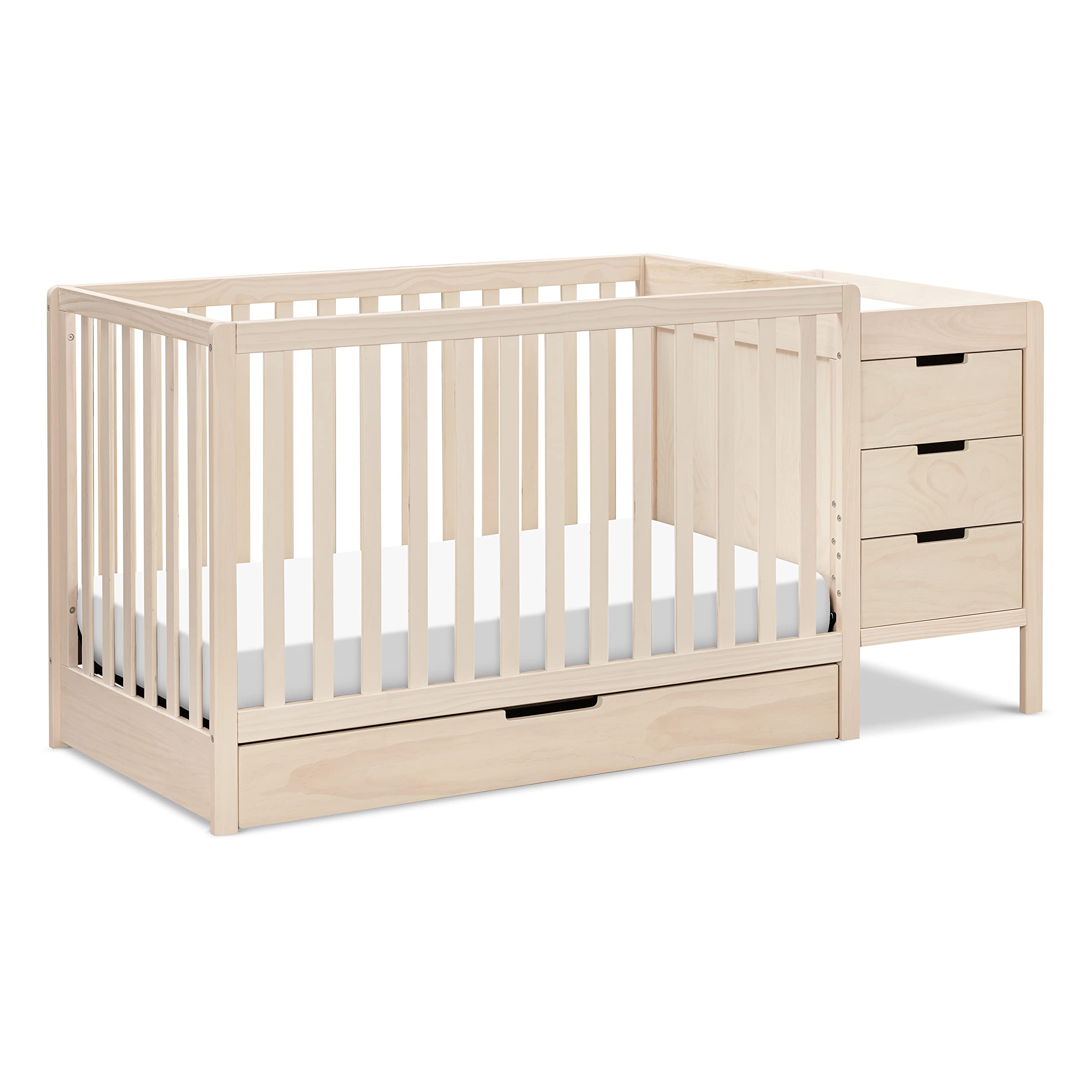 4-in-1 Convertible Crib & Changer Combo