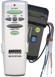 Replacement Universal Remote Control Conversion Kit with Dimming for Fan