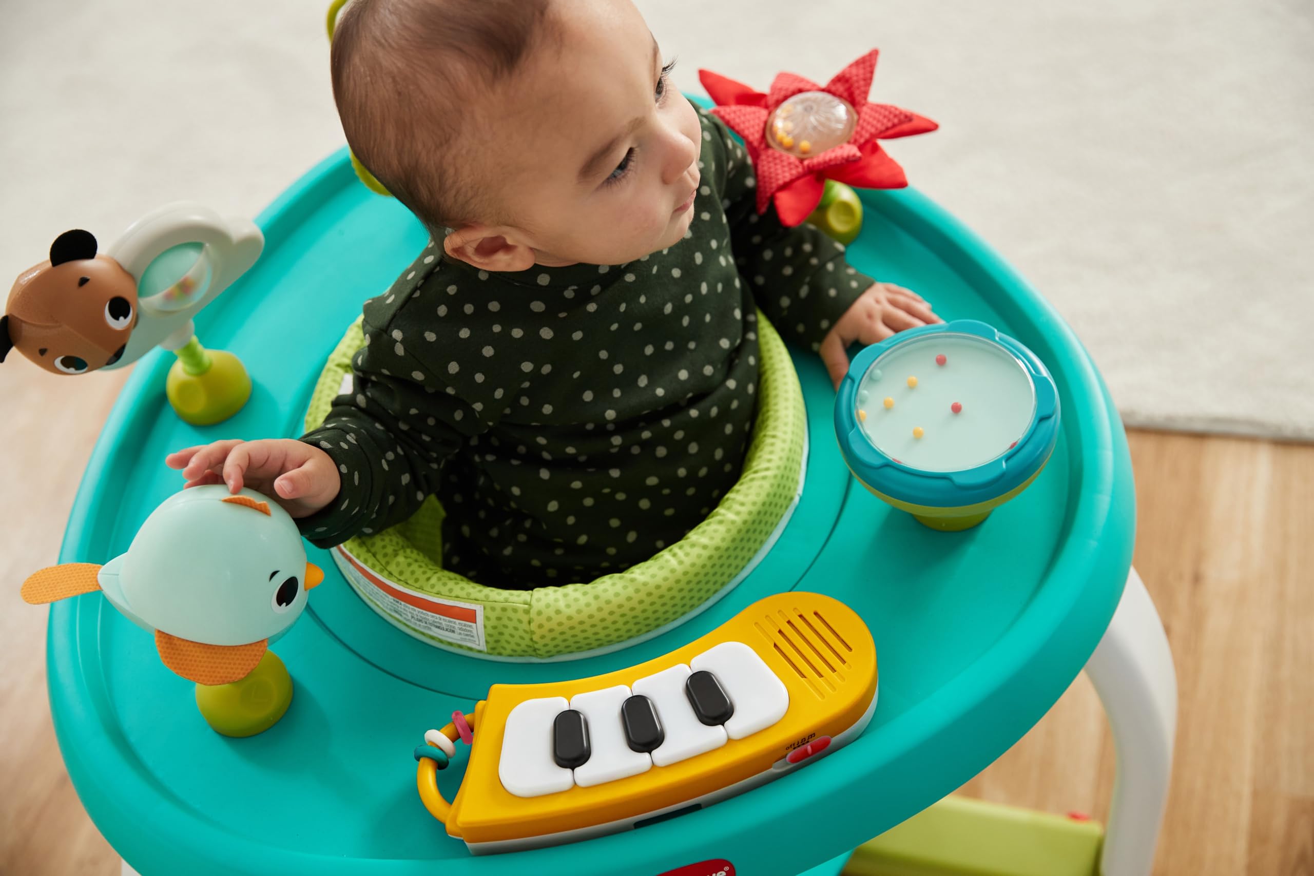 Stationary Activity Center, 5 Modes of use: Tummy time, Stationary Activity Center