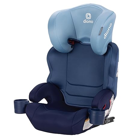 Everett NXT High Back Booster Car Seat with Rigid Latch