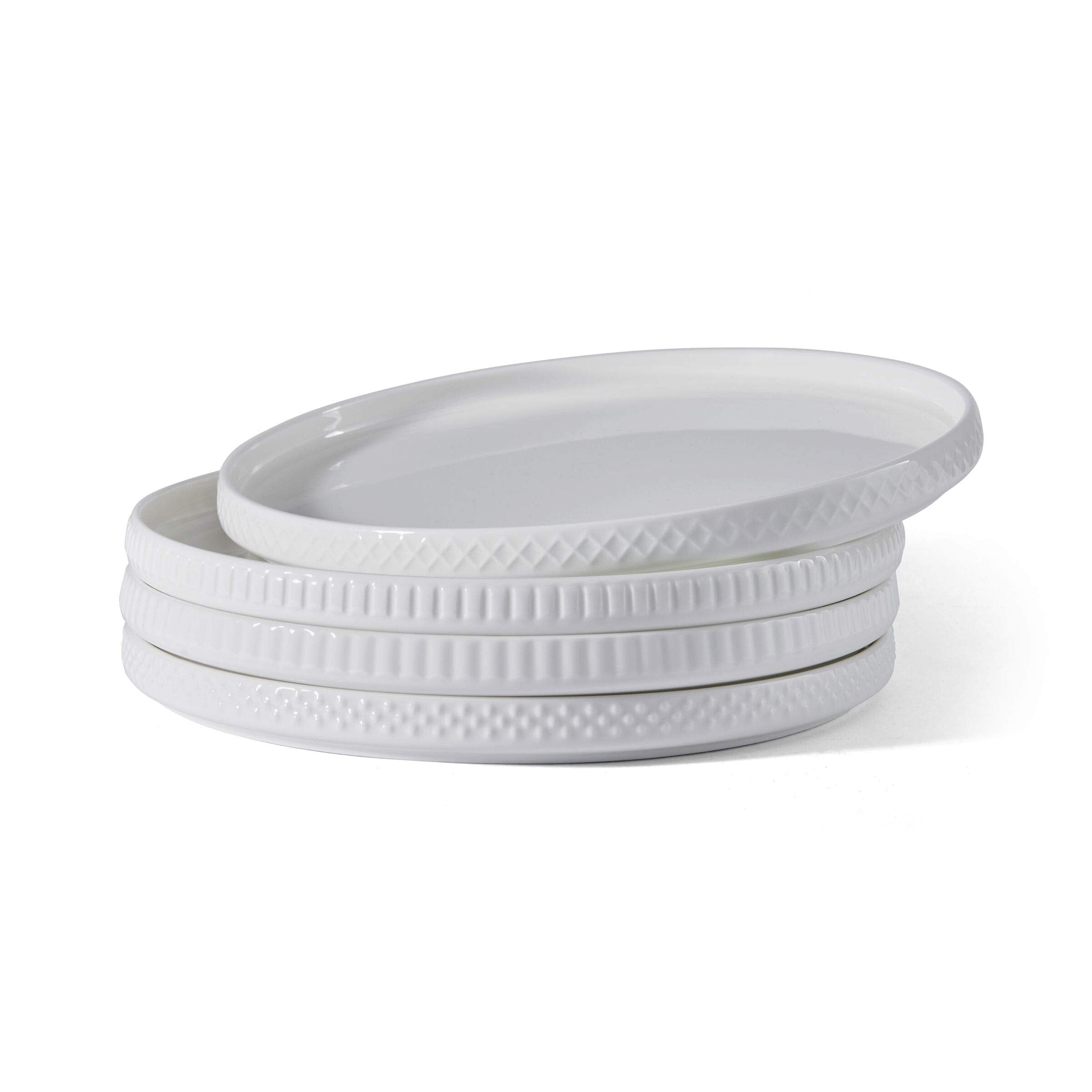 Camila Bone China Lightweight Chip Resistant 16-Piece Dinnerware Set