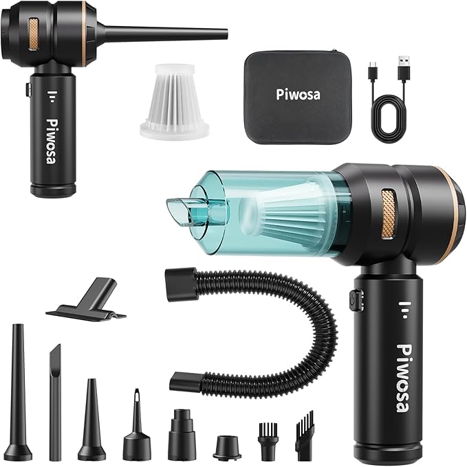 Handheld Vacuum Cordless, Car Vacuum Cleaner with Brushless Motor