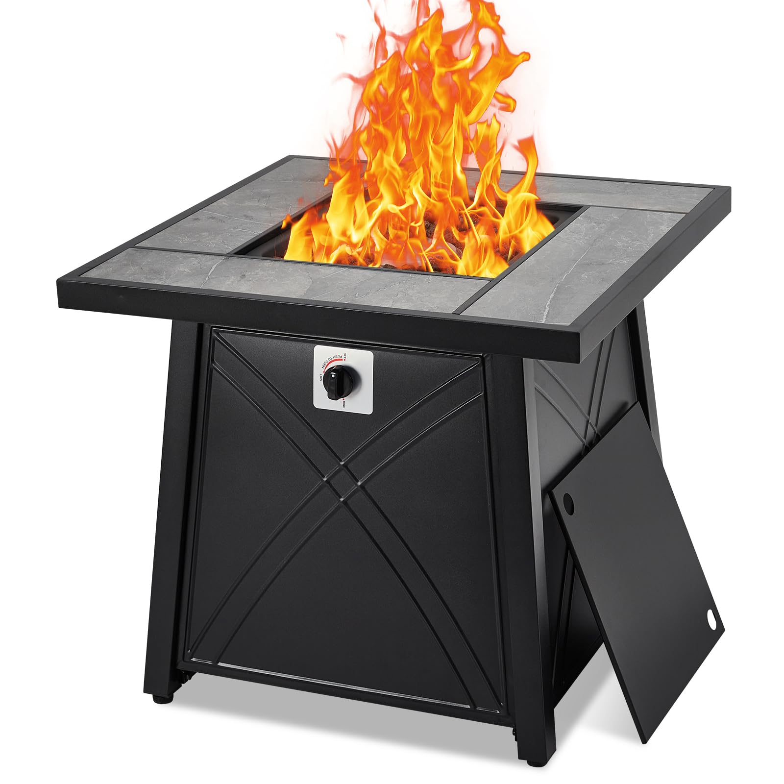 50,000 BTU Outdoor Fire Pit Table, to Add Atmosphere to Party, CSA-Listed Gas