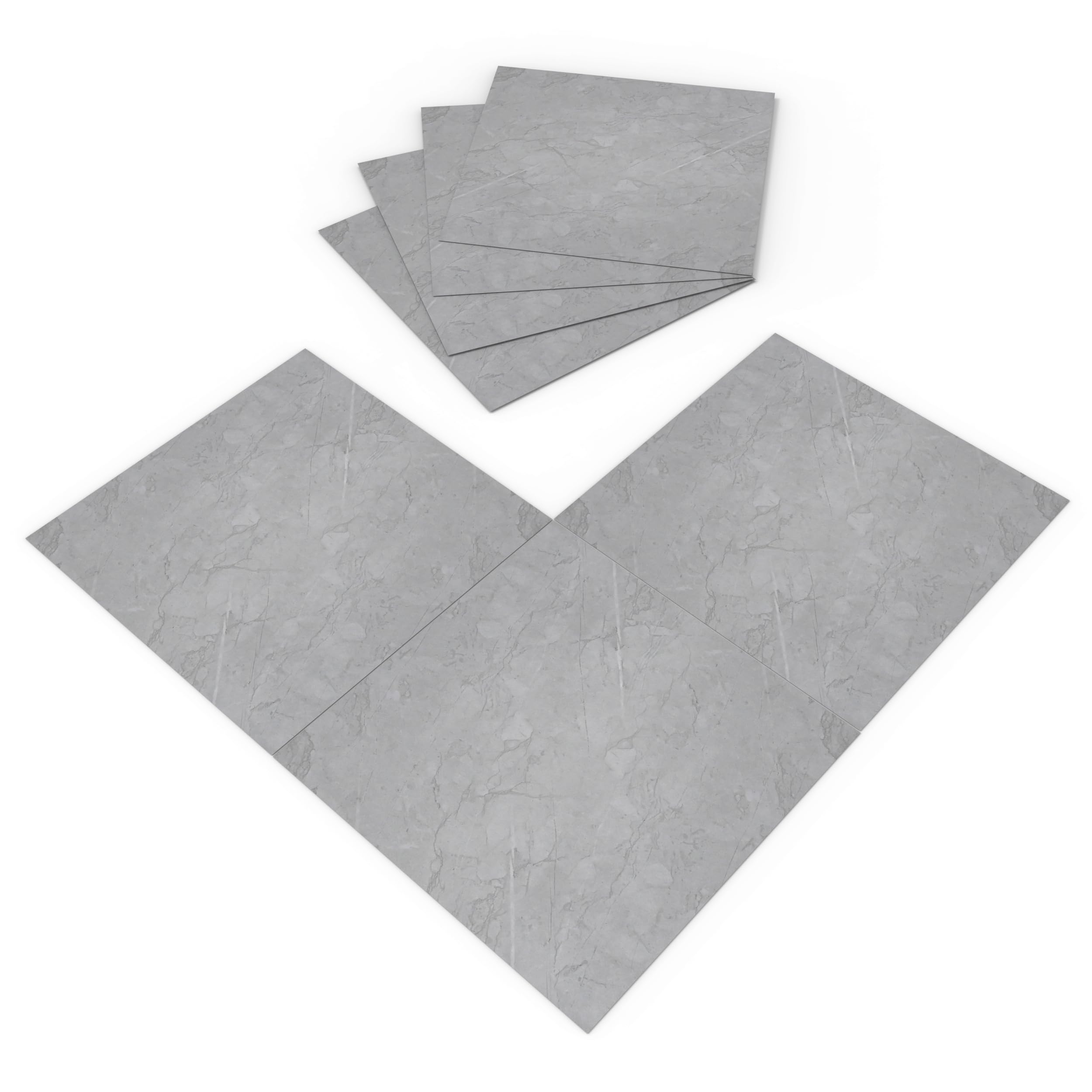 20-Pack Peel and Stick Floor Tiles Vinyl Floor 12 x 12 inch Self Adhesive Waterproof